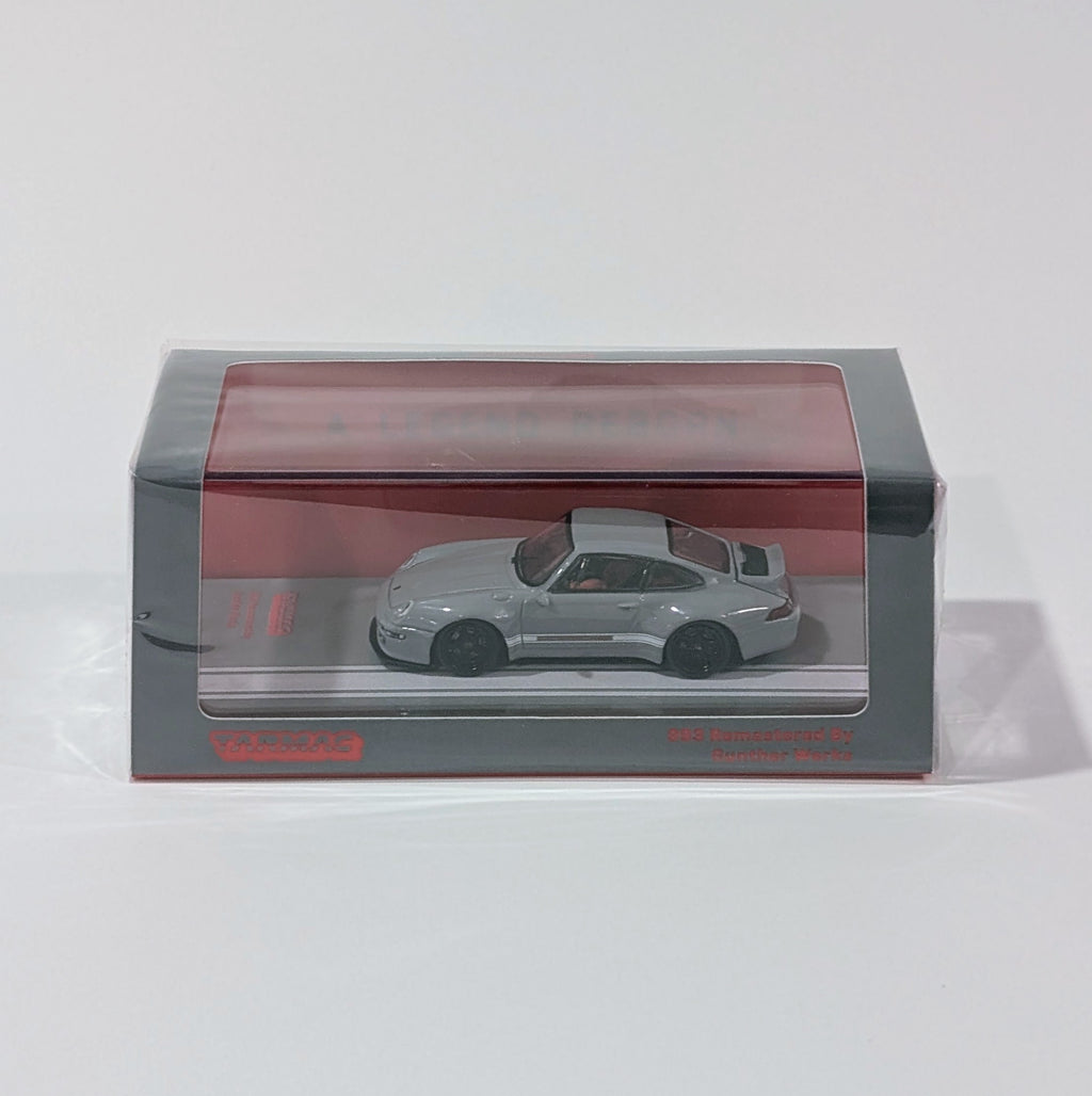 Tarmac Works - ROAD64 1/64 993 Remastered By Gunther Werks Grey T64R-TL054-GY