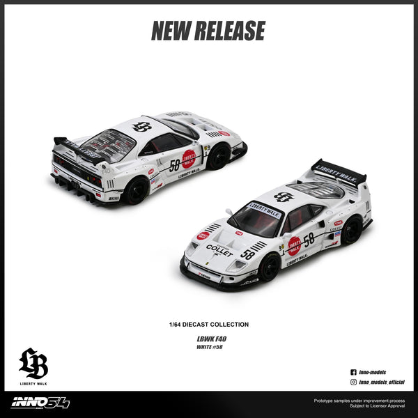 INNO64 1/64 LBWK F40  WHITE