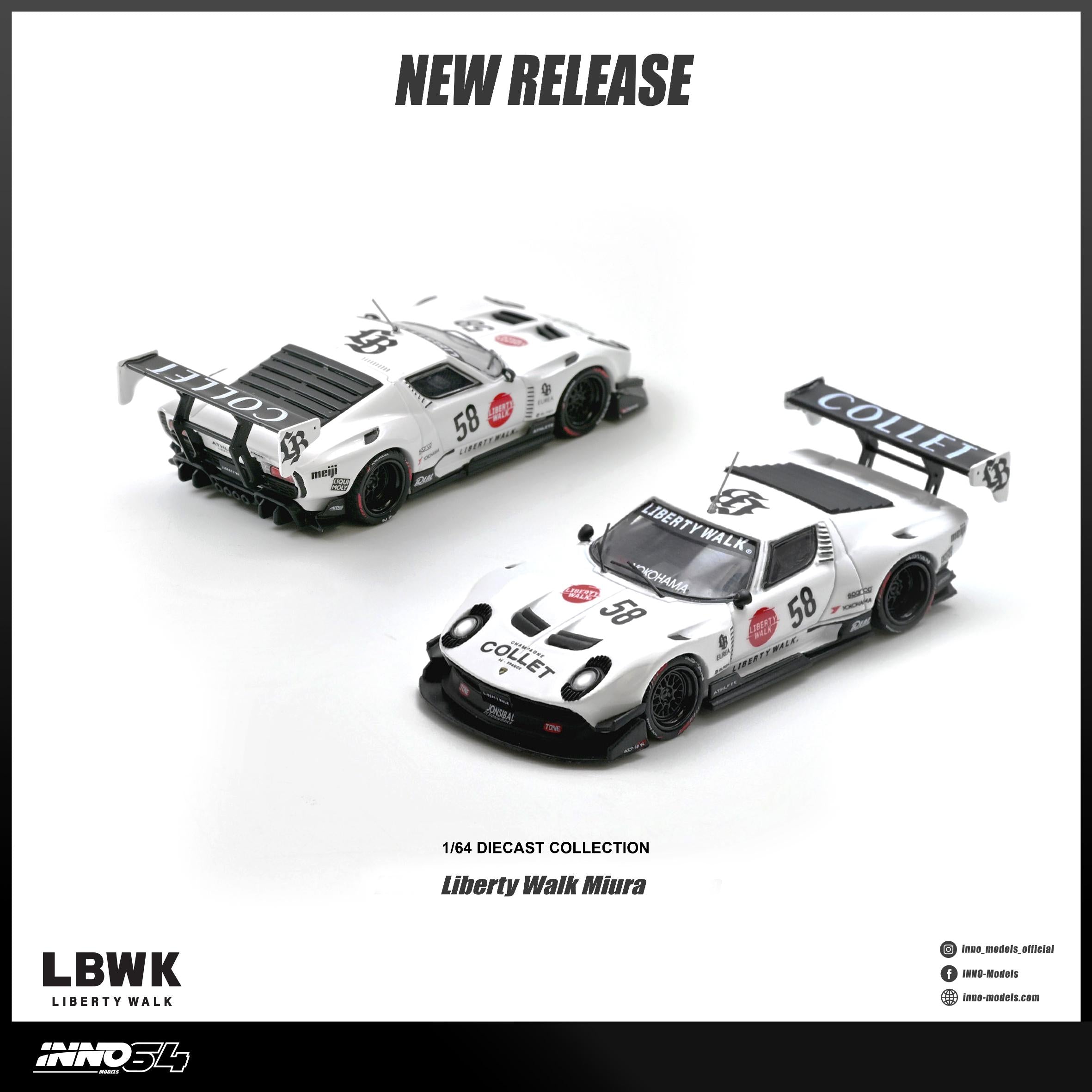 INNO64 1/64 LB-Silhouette WORKS Miura GT
