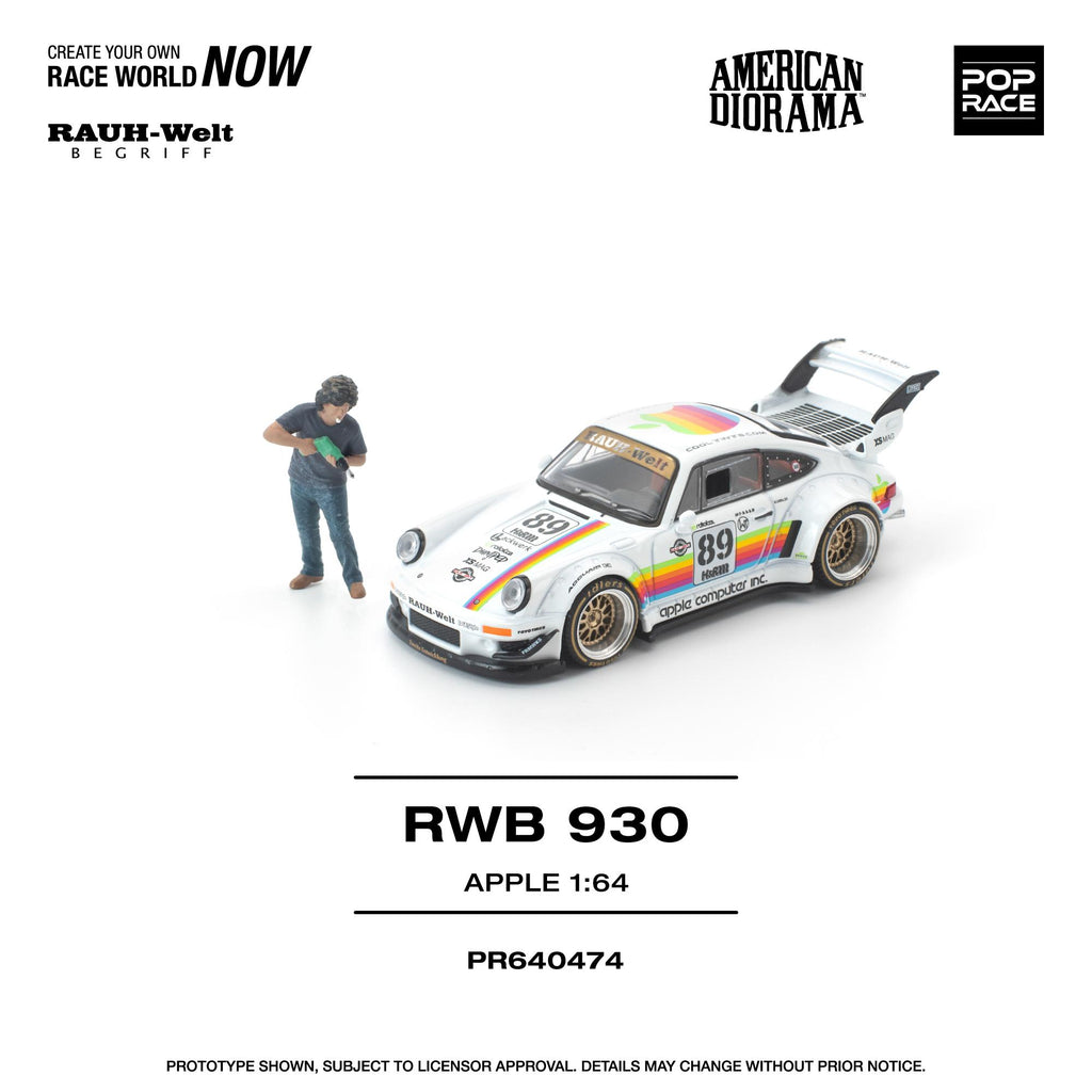 POP RACE RWB 930 APPLE 1:64