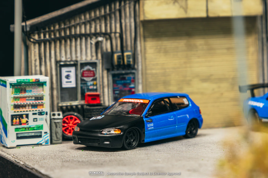 TARMAC WORKS HOBBY64 1/64 Honda Civic EG6 Tarmac Works 10th Anniversary