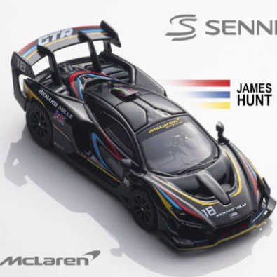 CM MODEL 1/64 McLaren Senna GTR - James Hunt HEC 2025 Exclusive Model CM64-SennaGTR-JH