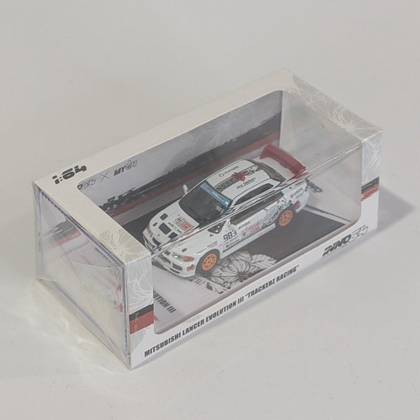 INNO64 1/64 MITSUBISHI LANCER EVOLUTION III "TRACKERZ RACING” Malaysia Special Edition IN64-EVOIII-TRACKERZ