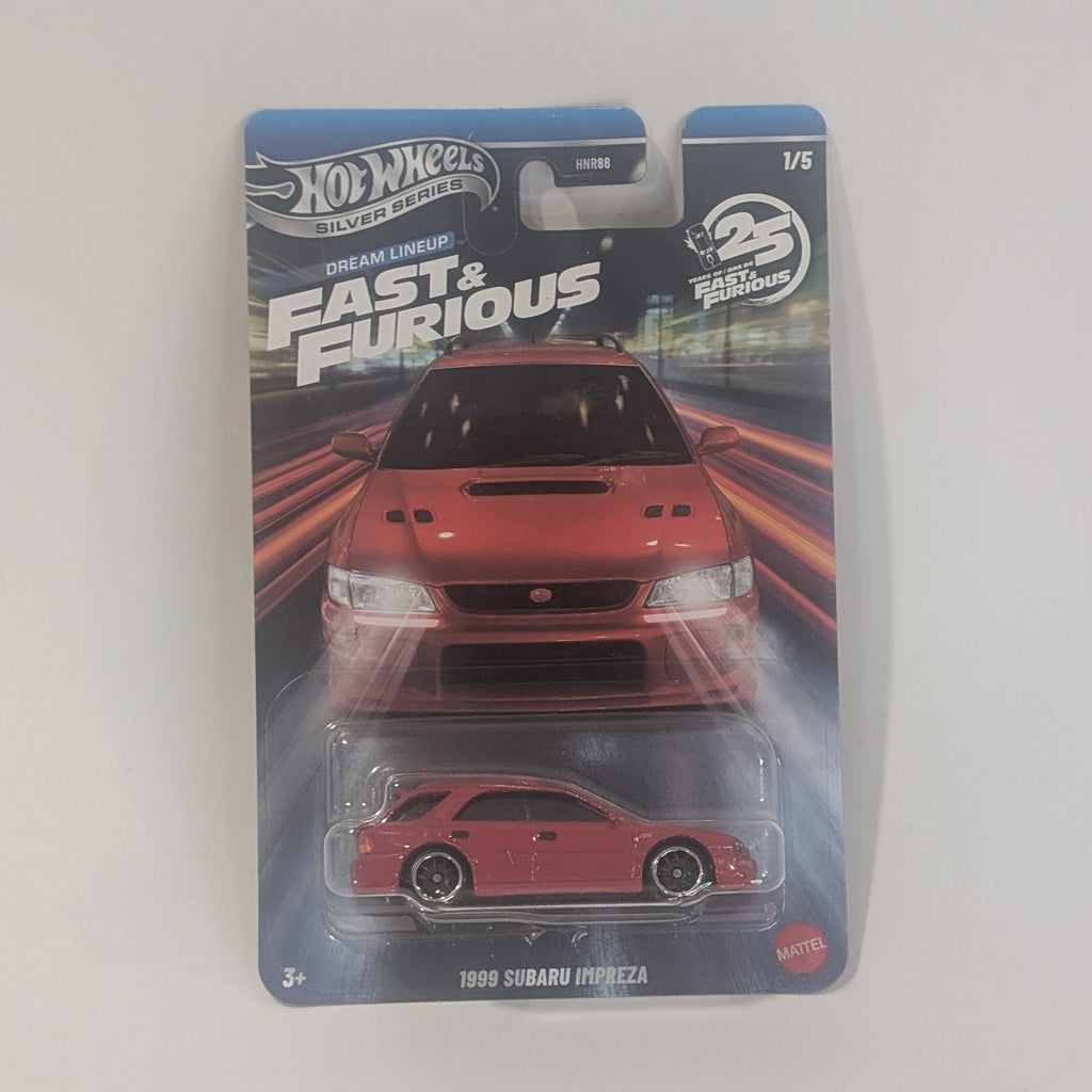 HOT WHEELS DREAM LINE UP  FAST FURIOUS COLLECTION 5 PEICE