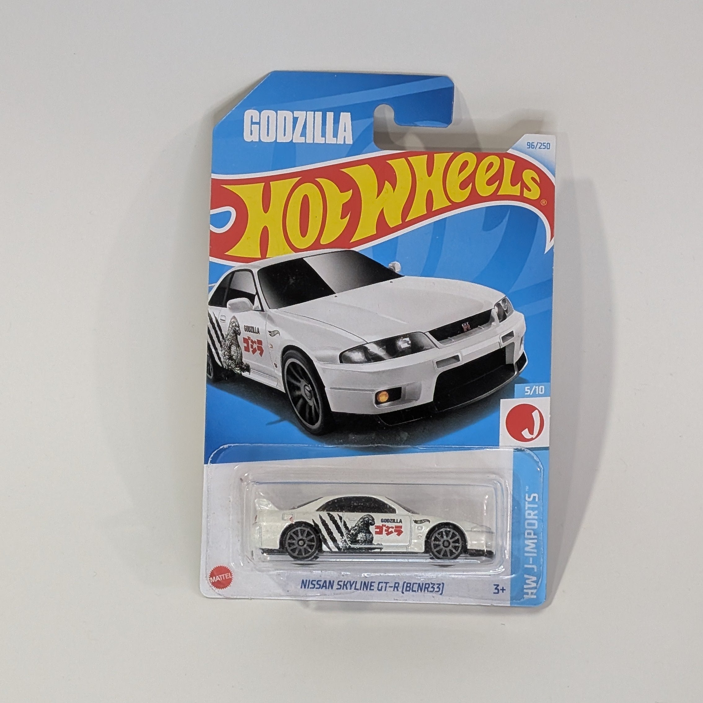 HOT WHEELS NISSAN SKYLINE GT-2  (BCNR33)