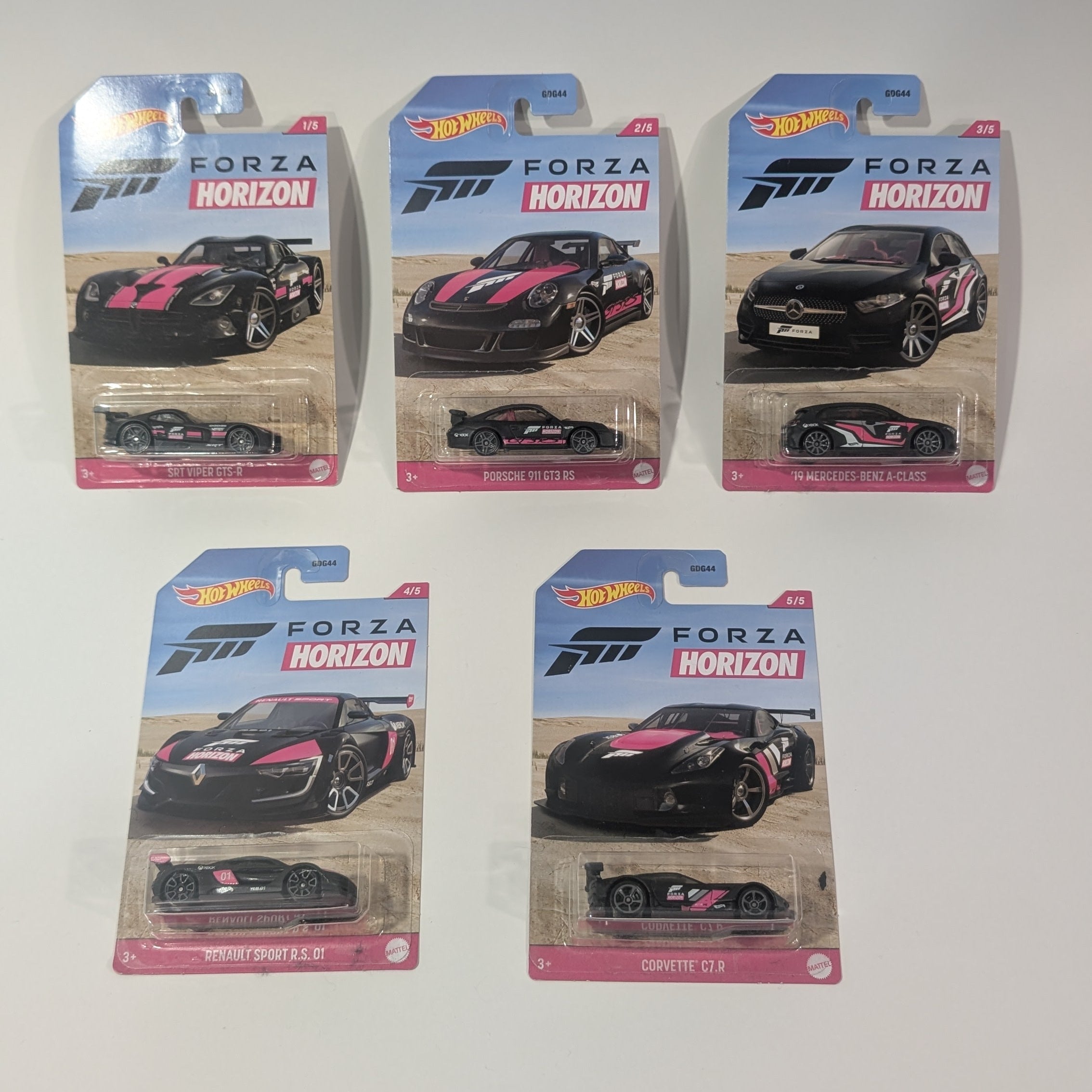 HOT WHEELS 1-5 FORZA HORIZONS COLLECTION