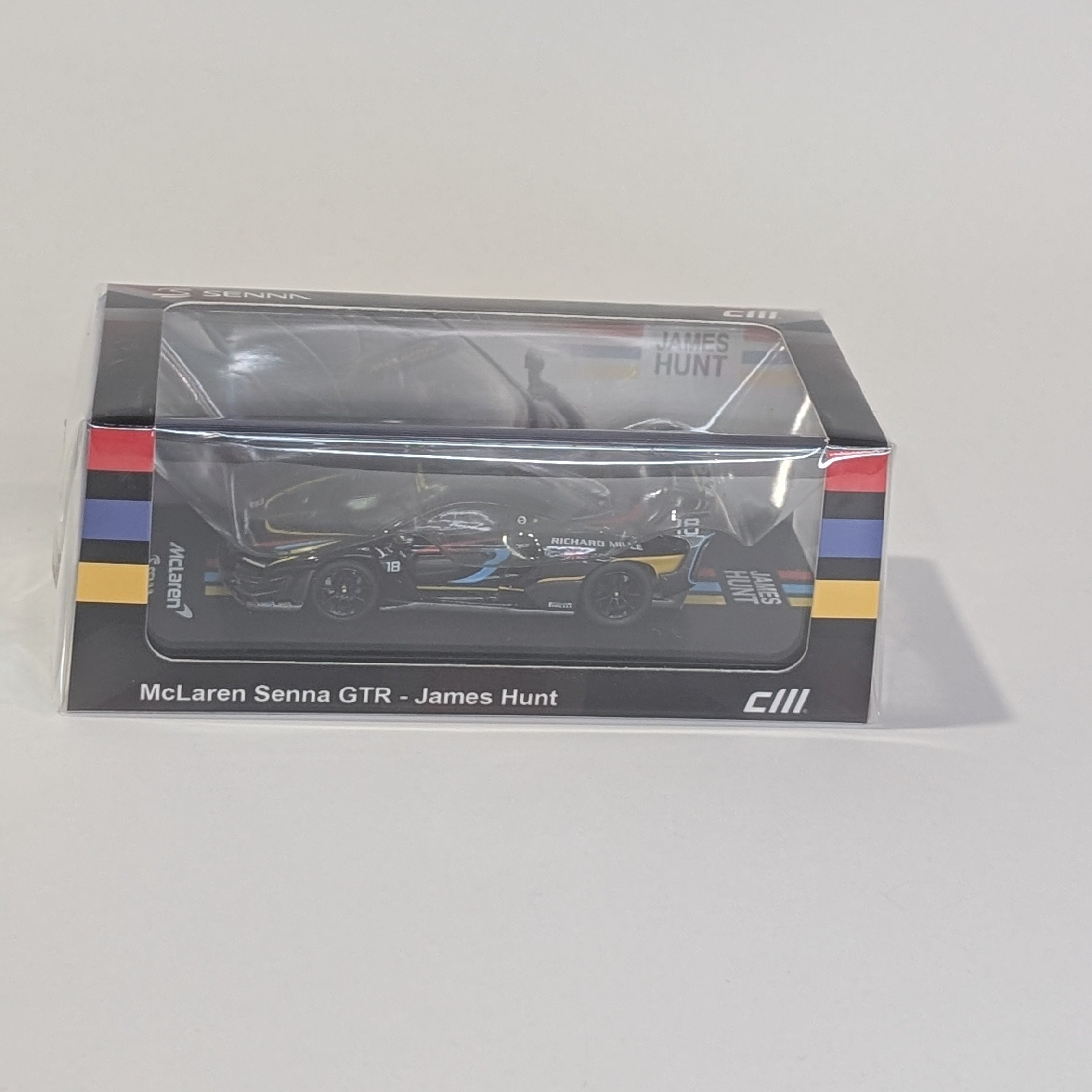 CM MODEL 1/64 McLaren Senna GTR - James Hunt HEC 2025 Exclusive Model CM64-SennaGTR-JH
