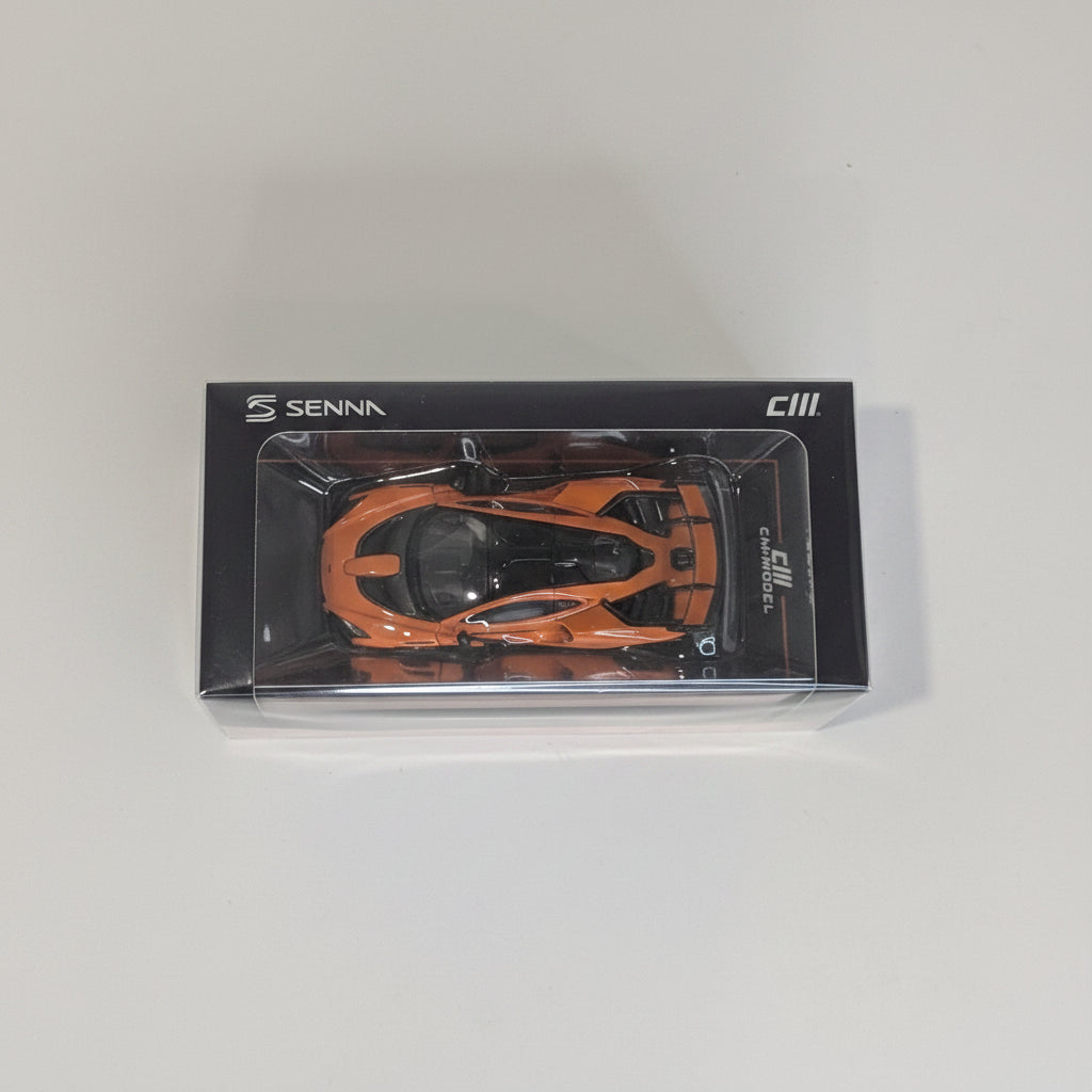 CM MODEL 1/64 Mclaren Senna GTR Papaya Orange GTR CM64-SennaGTR-04