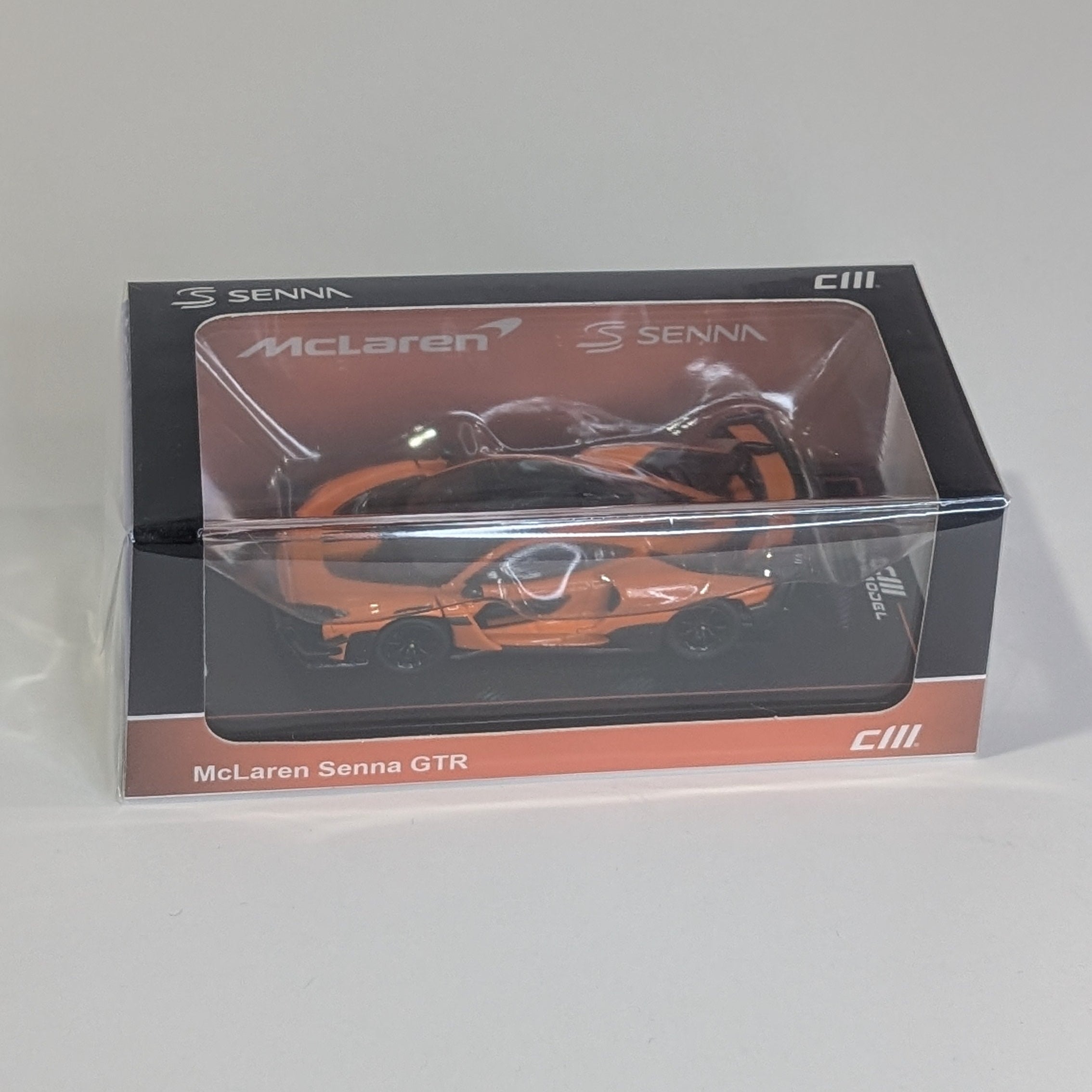 CM MODEL 1/64 Mclaren Senna GTR Papaya Orange GTR CM64-SennaGTR-04