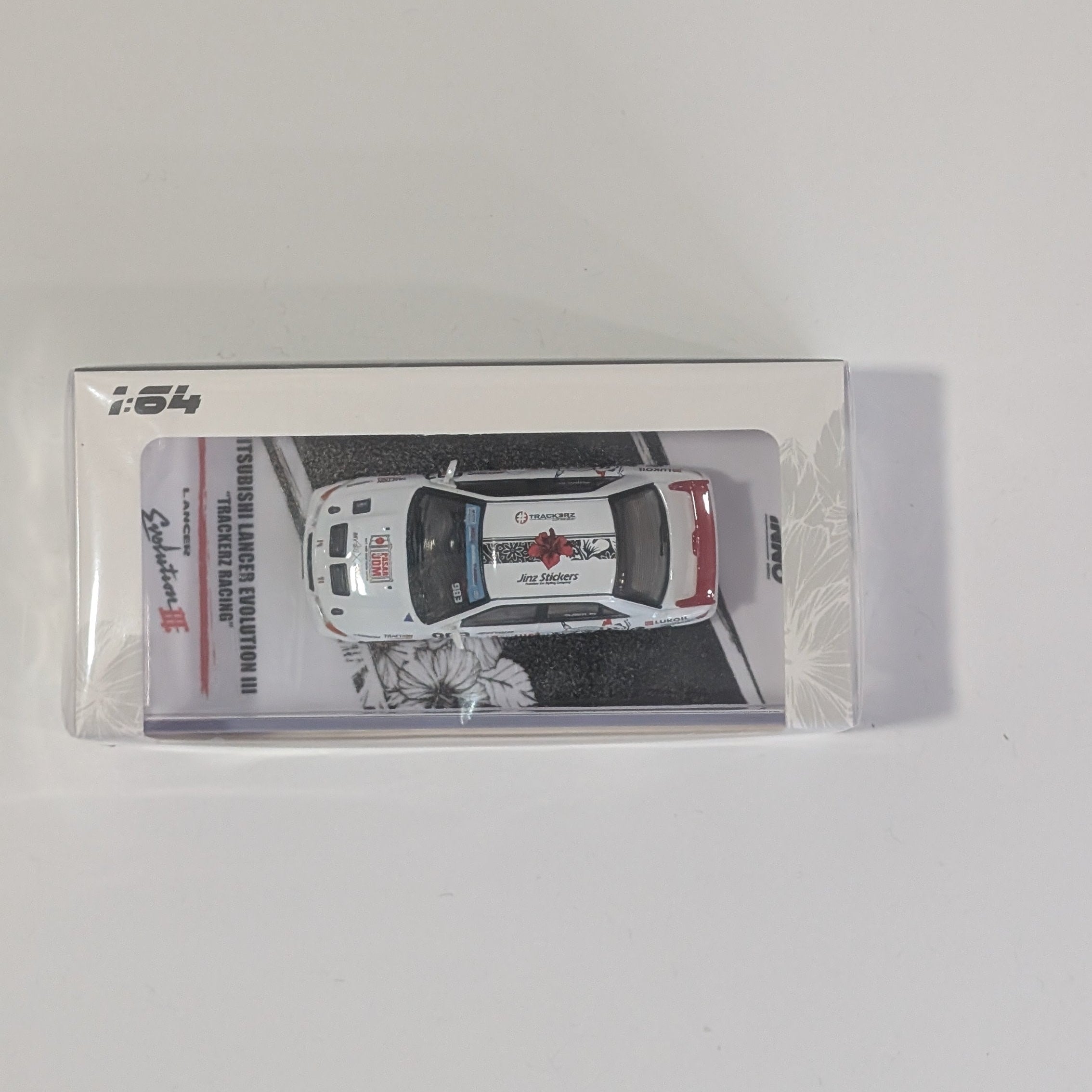 INNO64 1/64 MITSUBISHI LANCER EVOLUTION III "TRACKERZ RACING” Malaysia Special Edition IN64-EVOIII-TRACKERZ