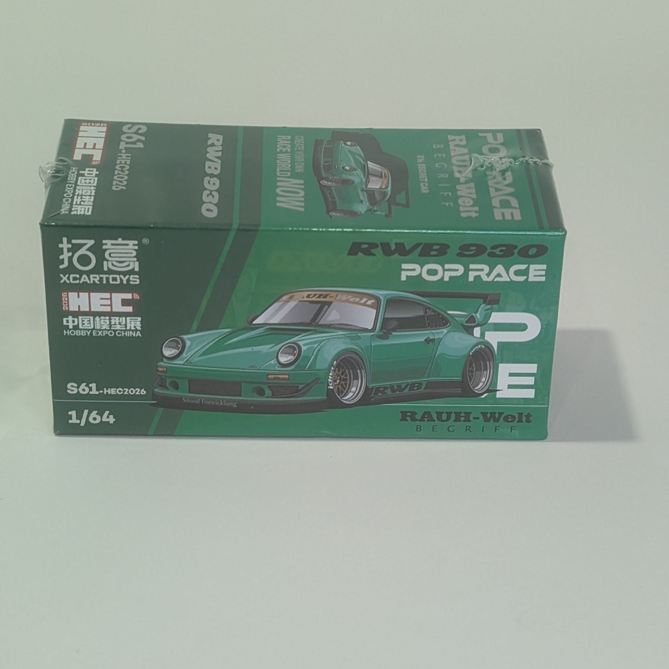 POPRACE 1/64 RWB 930 Green HEC 2026
